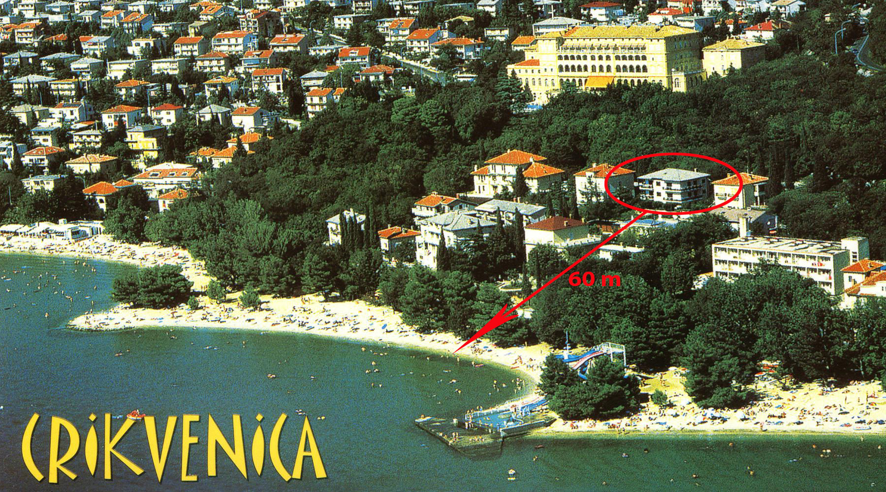 Crikvenica seaside and Adriatic coast